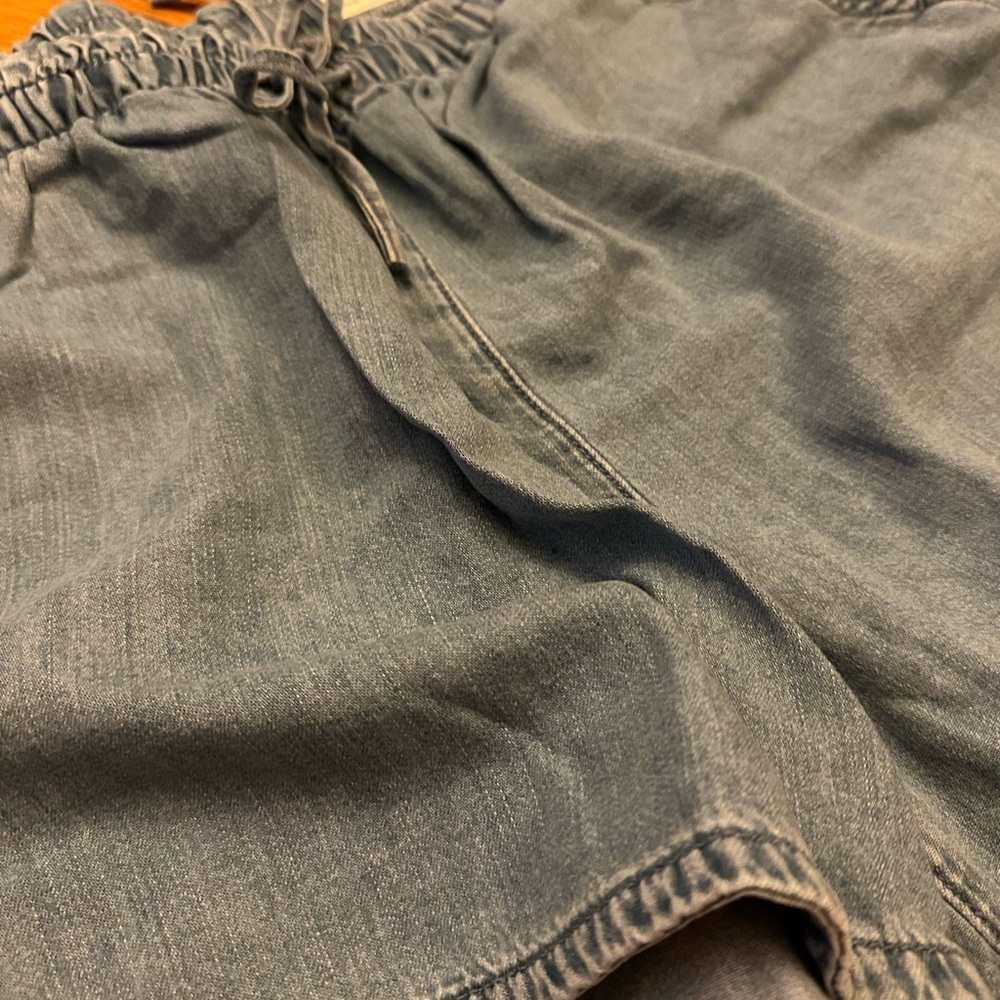 American Eagle Denim/Linen Shorts